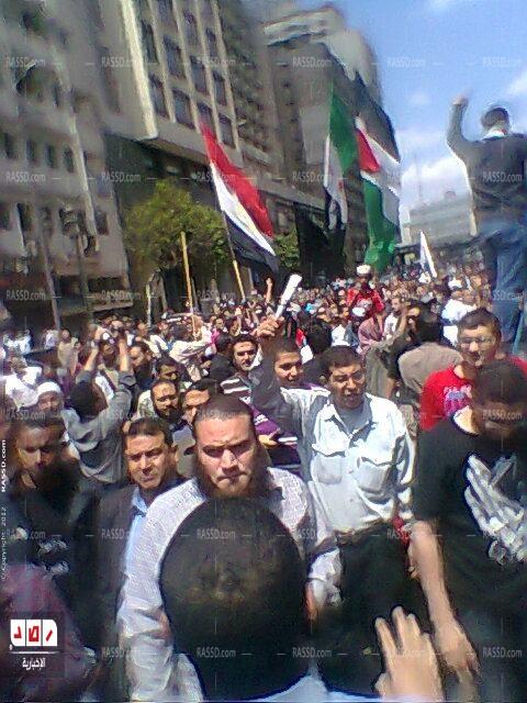 مسيرة حزب الوسط من مسجد الفتح لتطهير القضاء