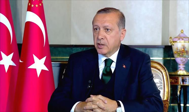 في أول لقاء متلفز بعد الاستفتاء.. أردوغان: سوريا تُقسم وطهران تتوسع