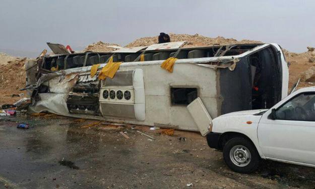 بالأسماء..وفاة 4 وإصابة 47 في انقلاب أتوبيس بالزعفرانة اليوم