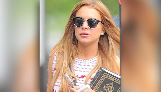 ليندسي لوهان: منفتحة على اعتناق الإسلام بشكل جدي