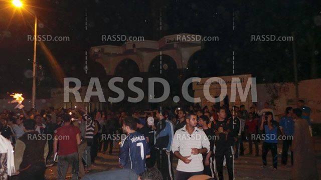 تظاهرة ليلية لطلاب الأزهر.. والأمن يرد بالغاز