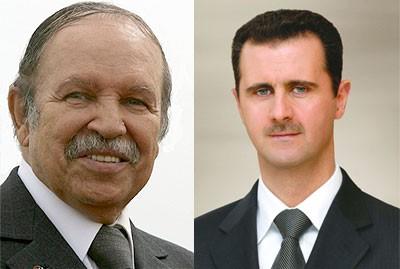 بشار الأسد أول المهنئين لبوتفليقة على فوزه بالرئاسة