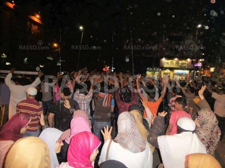 مسيرة في طنطا تنديدا بالاعتداءات على المعتقلين في السجون