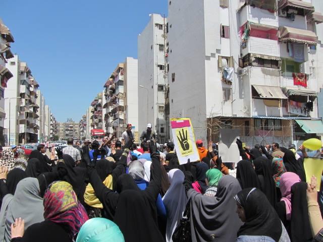 انطلاق مسيرة من أمام “الهدى والنور” ببورسعيد