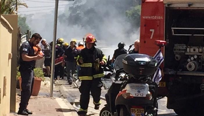 إصابة ثلاثة أشخاص في انفجار سيارة قرب تل أبيب