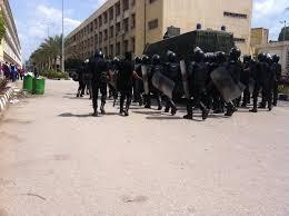 قوات أمن الانقلاب تقتحم حرم جامعة قناة السويس