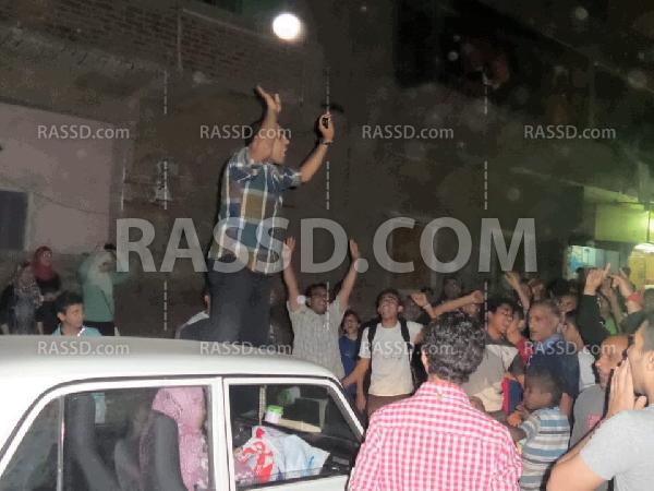 مسيرة “لألتراس نهضاوي” بطنطا تنديدا بالانقلاب