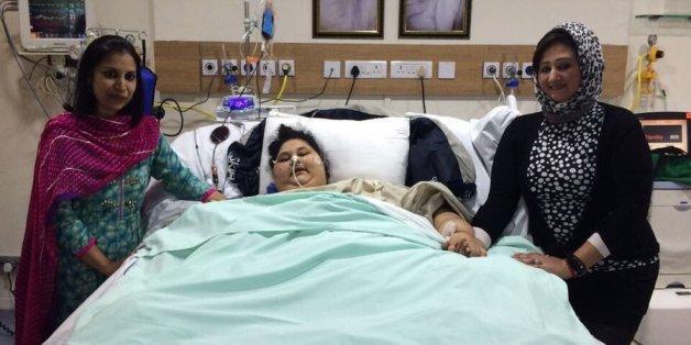 مستشفى بأبو ظبي يستعد لاستقبال أسمن سيدة في العالم