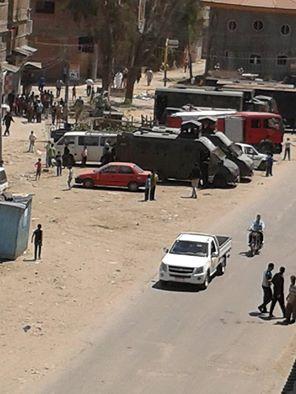 امن الانقلاب يحول “الخياطة” بدمياط إلى ثكنة عسكرية