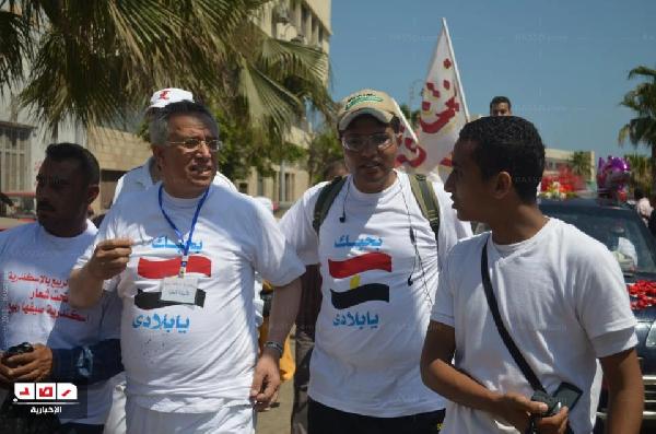 بالصور .. الاسكندرية تحتفل باعياد الربيع بمارثون للدراجات