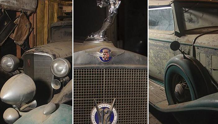 بالصور .. العثور على 5 سيارات لم تُمس منذ 4 عقود في حظيرة بتكساس