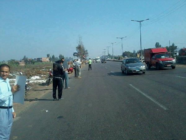 سلسلتين بالمنوفية رفضا لترشح قائد الانقلاب في تمثيلية الرئاسة