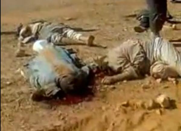 بالفيديو.. فيديو مقتل 50 مصري على الحدود الليبية “مزيف”