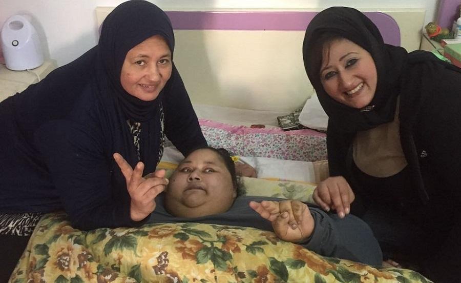 استطاعت تحريك أطرافها.. تعرف على آخر تطورات حالة إيمان عبدالعاطي