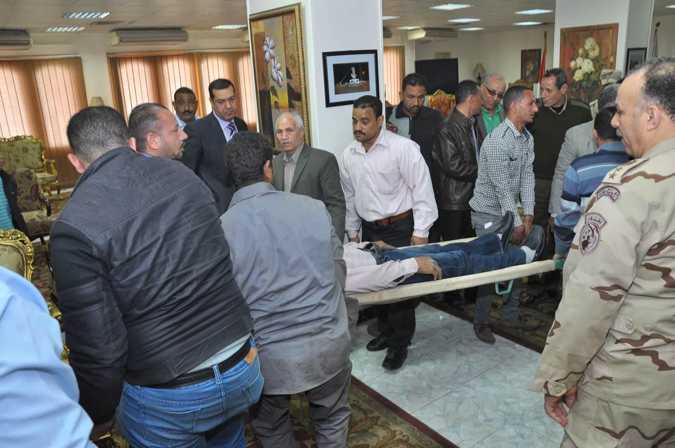 انتحار أمين شرطة بمستشفى جامعة المنصورة
