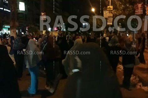 مسيرة ليلية لحركة شباب ضد الانقلاب بالمنصورة