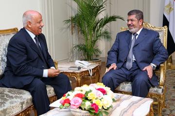 مرسي يناقش مع سليمان دور وزارة العدل