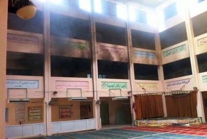 حريق بمدرسة “شبرا النخلة” في الشرقية.. ومدير الإدارة: اتهموا حد إخوان