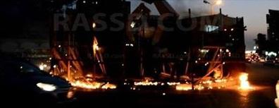 للمرة الثانية.. الثوار يزيلون نصبا تذكاريا دشنه حكم الانقلاب