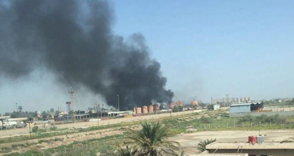 بالفيديو.. هجوم على معمل للغاز في بغداد يودي بحياة 18 شخصًا