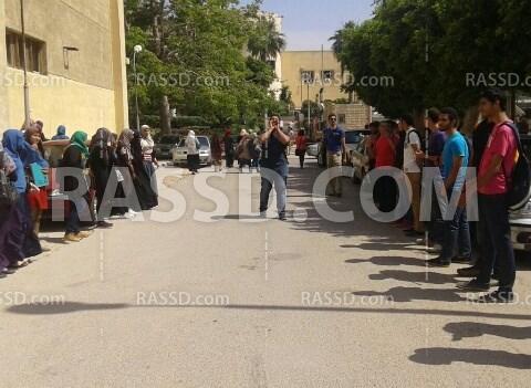 طلاب زراعة الإسكندرية يتظاهرون ضد الانقلاب