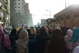 مسيرة حاشدة فى المنصورة رفضًا لـ”رئاسة الدم”