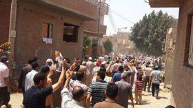 مسيرة رافضة للانقلاب بـ”الصف” الجيزة