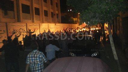 مسيرة ليلية رافضة للانقلاب العسكري في بني سويف‬