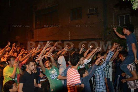 إطلاق الخرطوش على مسيرة مناهضة للانقلاب بالمطرية