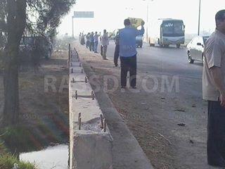 سلسلة بشرية بأبو حمص “البحيرة” للتنديد بجرائم العسكر