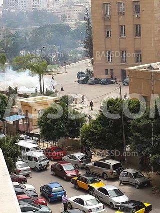 اقتحام جامعة الإسكندرية وأنباء عن إصابات بالرصاص الحى