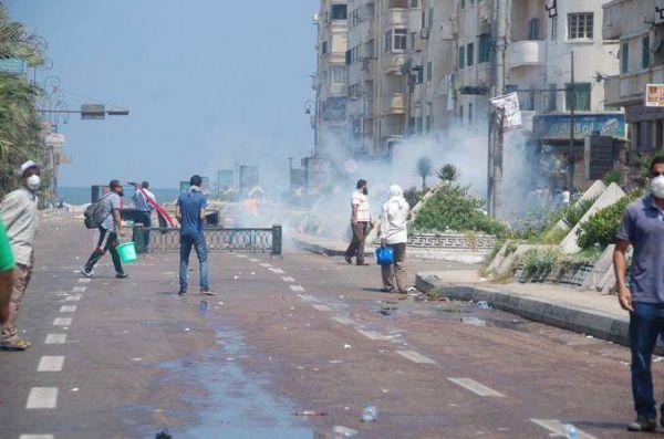 أمن الانقلاب يحاصر منطقة الخاصة بالبحيرة