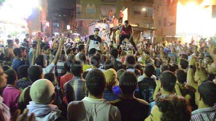 مسيرة ليلية بالوراق تنديدا بالانقلاب العسكري