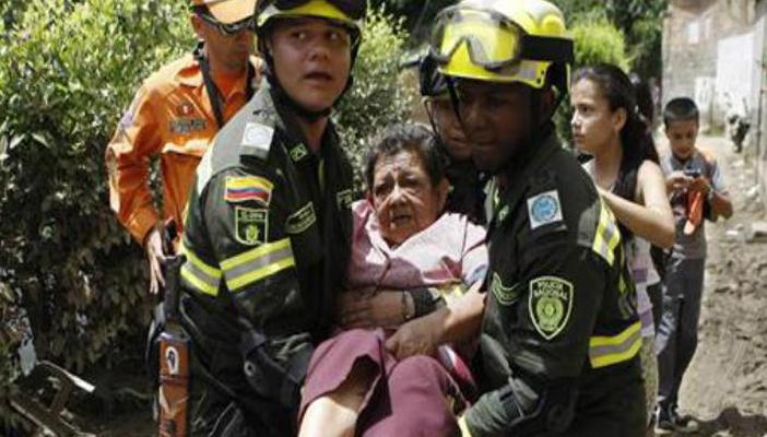 ارتفاع ضحايا الانهيارات الطينية بكولومبيا لـ83 قتيلا