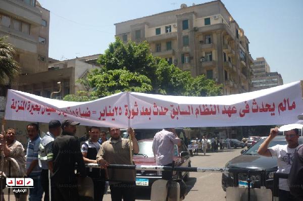 الصيادون يتظاهرون أمام “الوزراء” لرفض قرارات محافظ بورسعيد