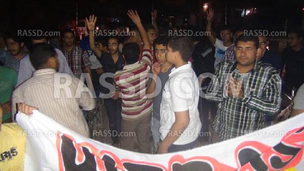 وقفة احتجاجية لاولتراس نهضاوي بزفتى