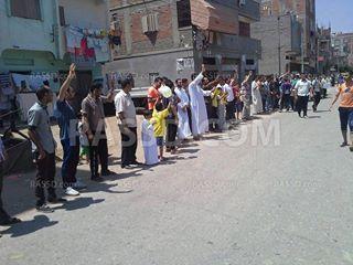 مسيرات لرافضي الإنقلاب بدمياط