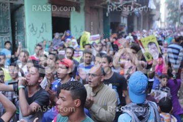 مسيرة حاشدة لأهالي كرداسة تنديداً بالحملات الأمنية عليهم