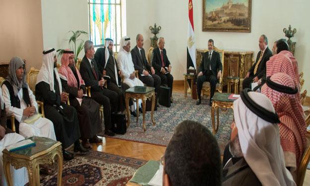 المخابرات الحربية تدعو مشايخ سيناء إلى اجتماع طارئ اليوم