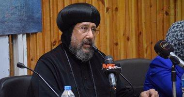 الأنبا آرميا: ارتفاع ضحايا اتوبيس الاقباط إلي 35 شهيد