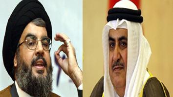 وزير خارجية البحرين يصف نصر الله بالإرهابي