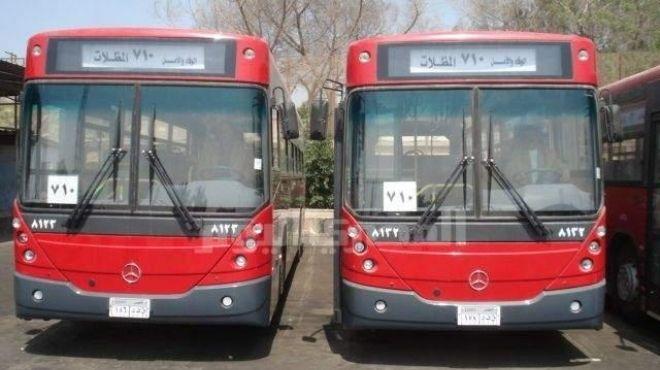 “النقل العام”يقل المواطنين بالقاهرة للتصويت في انتخابات العسكر