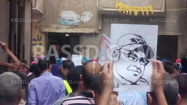 مسيرة مناهضة لانتخابات العسكر بكرداسة