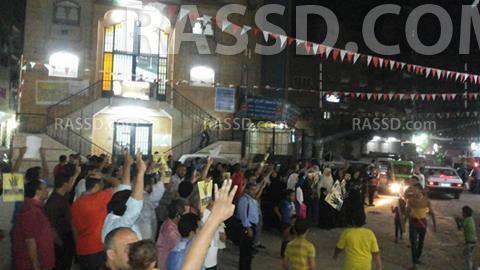 وقفة لثوار شبرا الخيمة ضمن أسبوع تقدموا ننتصر