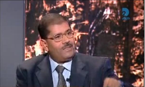 الإبراشي يعرض مناظرة قديمة لمرسي حول الفن والعري