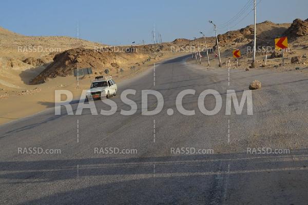 صور | شبكة الطرق تحصد أرواح المواطنين بالوادي الجديد