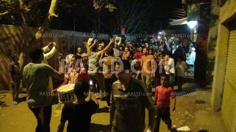 مسيرة مناهضة للانقلاب بـ”كفر شبين” في القليوبية