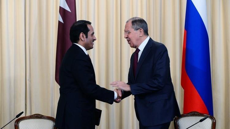 في مؤتمر مع لافروف.. وزير خارجية قطر: حل الخلاف الخليجي يكون بالحوار