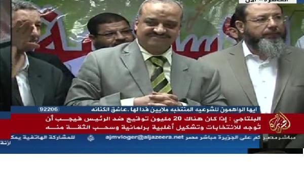 البلتاجي: سعيد بتغير المولوتوف إلى جمع التوقيعات