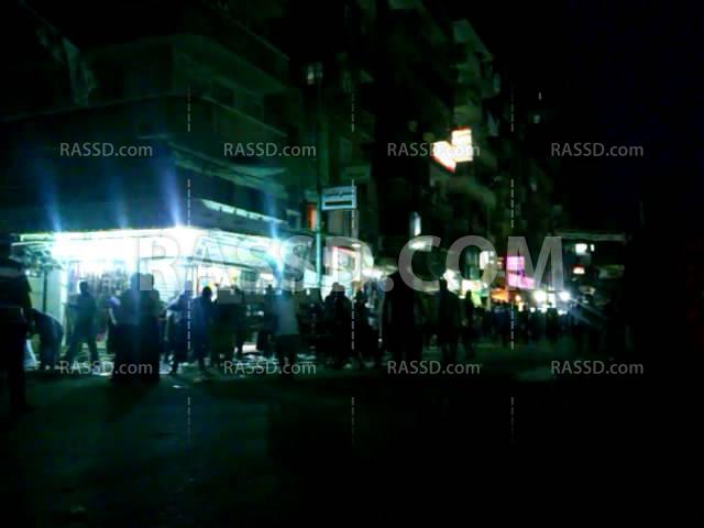 حملة أمنية لإزالة سوق الساعة بشرق الإسكندرية